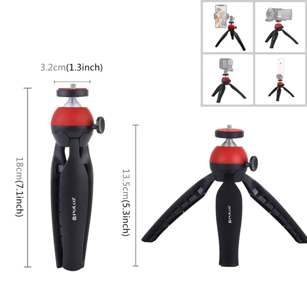 PULUZ Pocket Mini Handle Tripod