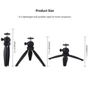 PULUZ 20cm Pocket Plastic Tripod