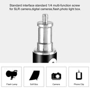 PULUZ 2.8m Height Foldable 3 Sections Tripod