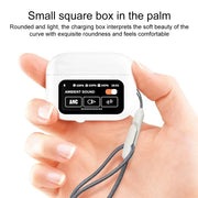 A9Pro Black in Ear Multi Function Touch Screen Wireless Bluetooth Earphones Compatible with Dual System 5.4 Bluetooth Waterproof