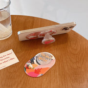 Polka Dot Illustration Style Desktop Air Bag Holder
