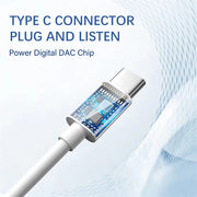 Redmi Note 10 9 8 7 Type C 3.5mm Wired Headset