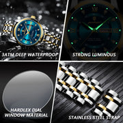 Men Quartz Stainless Steel Sports Watches
