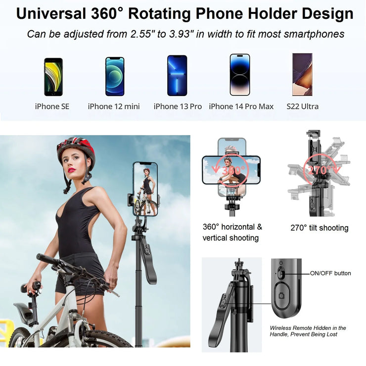 New Selfie Stick Phone Tripod
