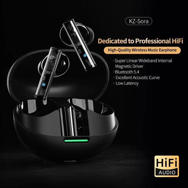 KZ Sora Bluetooth 5.4 Earphones