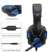 3.5MM Wired PC Bass Stereo Gamer Headset