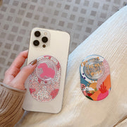 Polka Dot Illustration Style Desktop Air Bag Holder