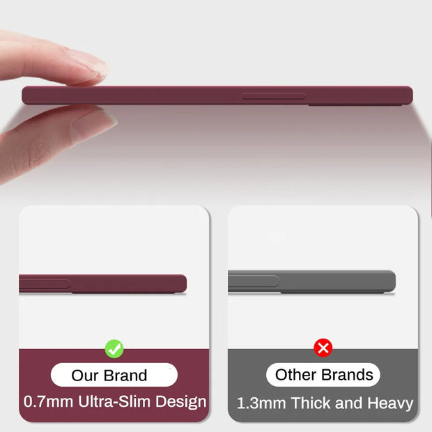 Samsung Galaxy S24 S23 S22 S25 Ultra S24 FE A56 A55 A53 A54 A16 A35 5G S25 Edge Shockproof Liquid Silicone Phone Cover
