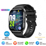 Women AMOLED Screen Bluetooth Call  NFC Sport Watch