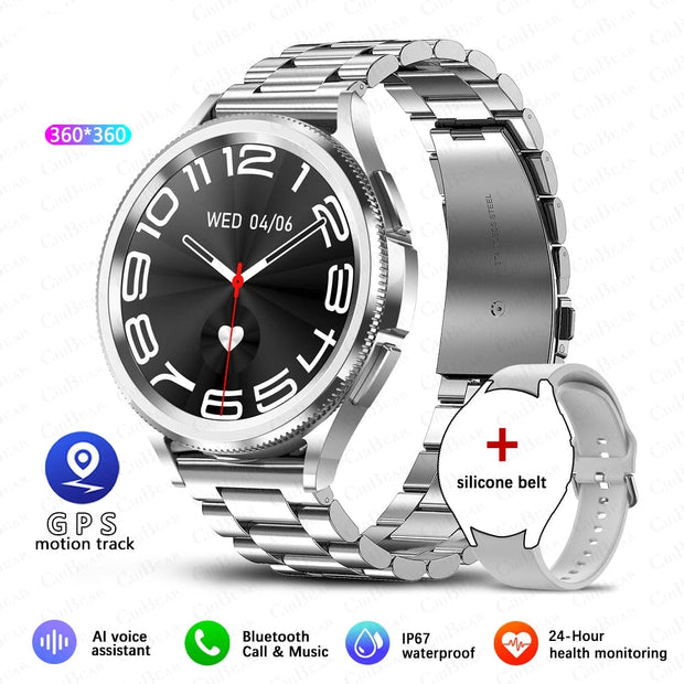 New  Bluetooth Call Custom Dial GPS Sports Fitness Tracker  NFC Smart Watch