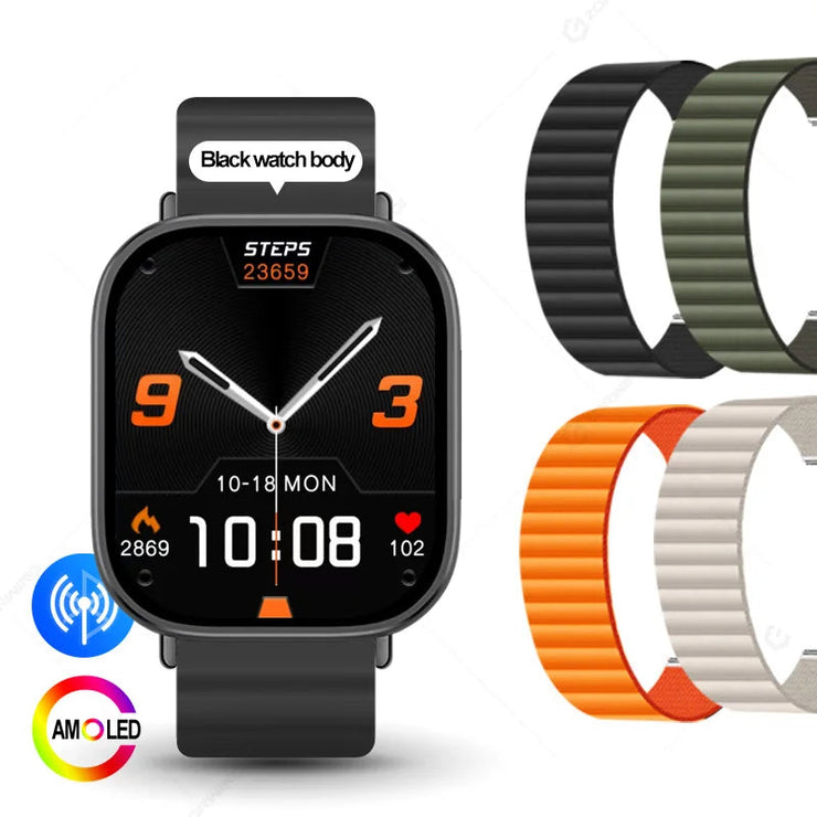 HK10 Ultra 3 Max AMOLED Smart Watch