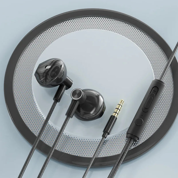 3.5mm Stereo Music Earbud Headset