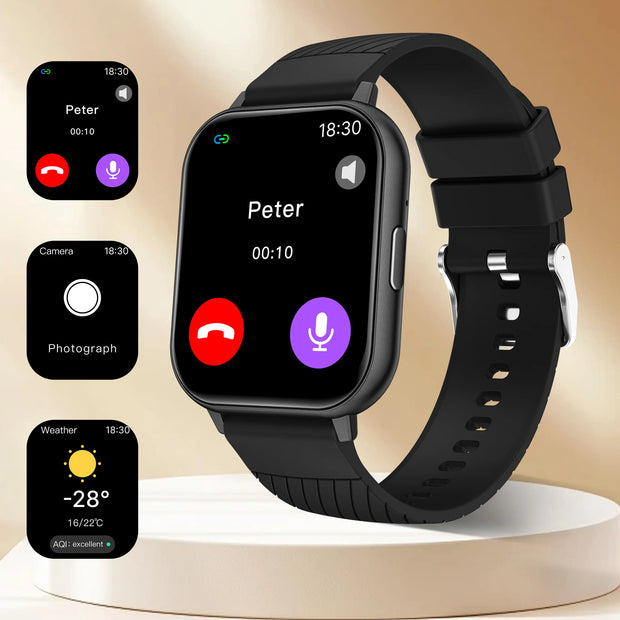 SIMSONLAB 1.83 Inch HD Large Screen Smart Watch