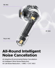 New Air5 ANC Bluetooth 5.4 Wireless Earbuds