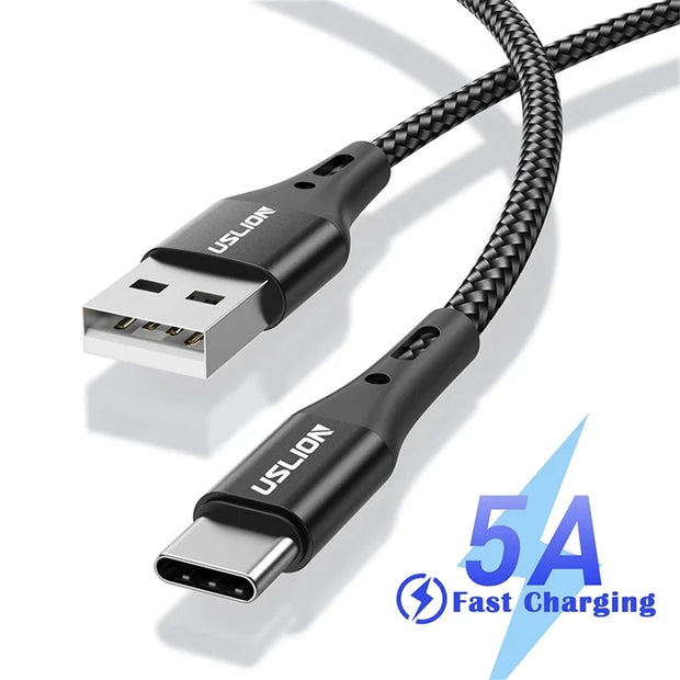 USLION 5A USB Type C Data Cable