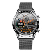 Men Bluetooth Call Steel Band Waterproof Sports Fitness Watch