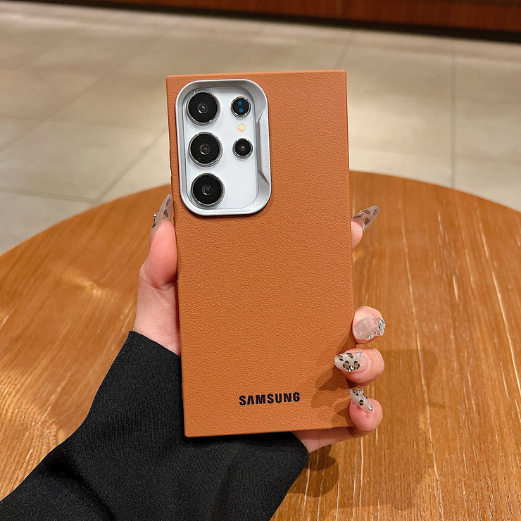 Original Official Leather Pattern Soft TPU Phone Case