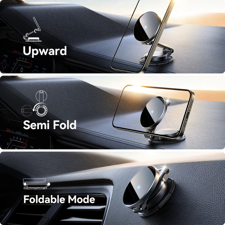 360° Rotation Foldable Phone Holder Fast Car Charger