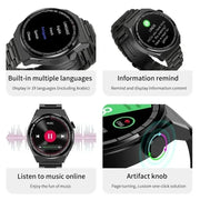 New HD Screen Bluetooth Call GPS Tracker Watch