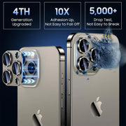 Natural Titanium Gray Metal Camera Lens