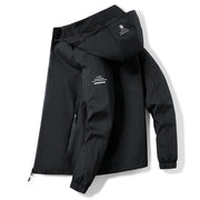 Hooded Jacket for Men 2024 Bomber Jacket Men's Windbreakers Zipper Coats Spring Autumn Casual Cargo Jacket Men Fashion Outerwear