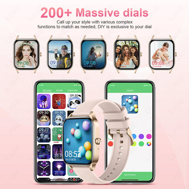 New LIGE Fashion Smart Watch