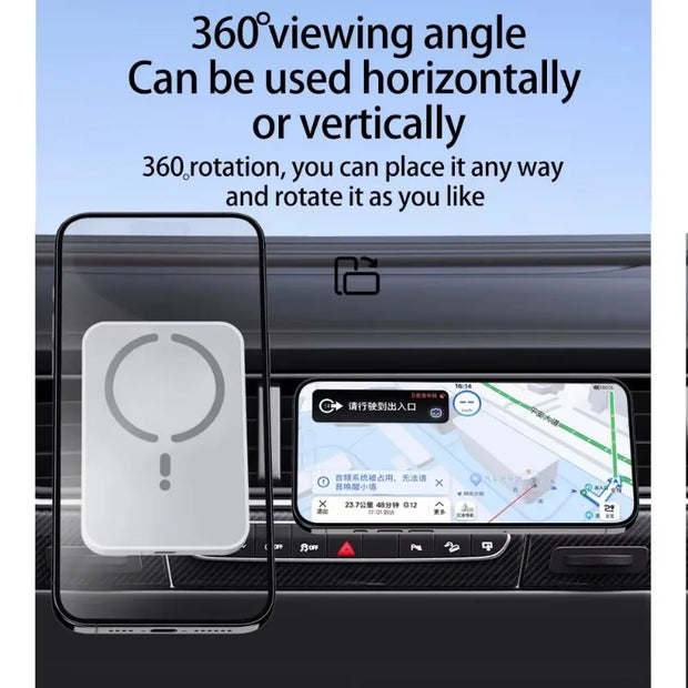 100W Magnetic Wireless Car Charger