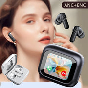 Full In Touch Screen Headphone  Wireless InEar ENC Earbuds Bluetooth5.4 ANC E18 Pro Noise Cancelling Earphone With Mic New