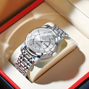 Men Quartz Stainless Steel Sports Watches