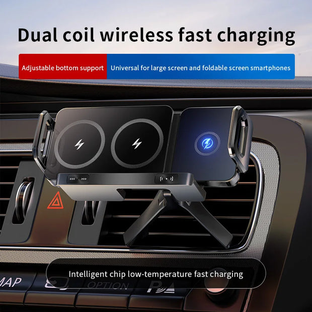 New 15W Wireless Fast Car Charger