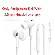 Apple iPhone 16 15 Pro Max 14 13 12 11 USB-C Lightning 3.5mm Wired Earphones