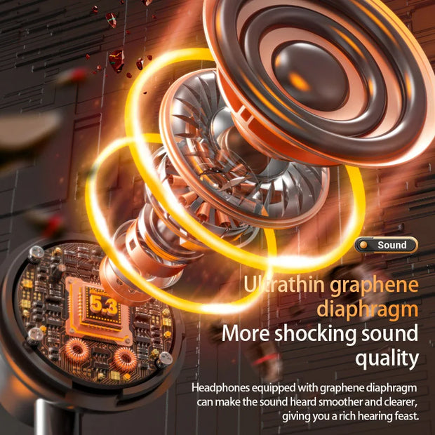 New Wireless Neckband Bluetooth Earphone