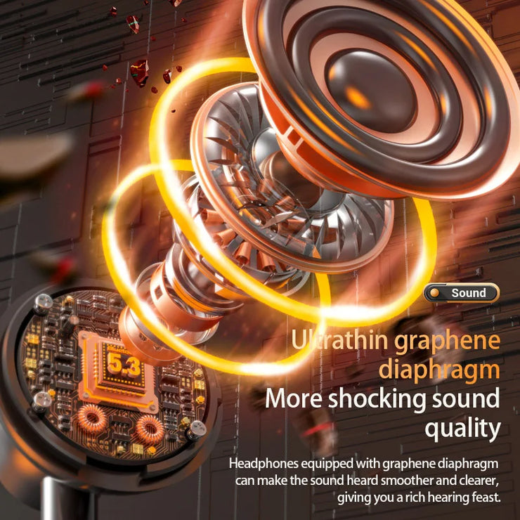 New Wireless Neckband Bluetooth Earphone