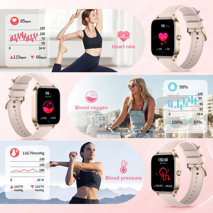 New LIGE Fashion Smart Watch