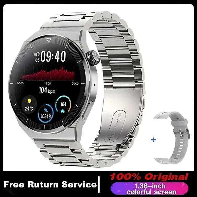 New Music Player Bluetooth Call Waterproof Smartwatch