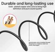 Picun C60 Wired On-Ear Headphones