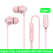 New Digital Chip Wired Earphone