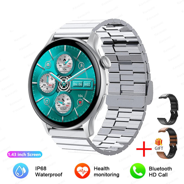 Women 466*466 Screen GPS Track Sport Watches