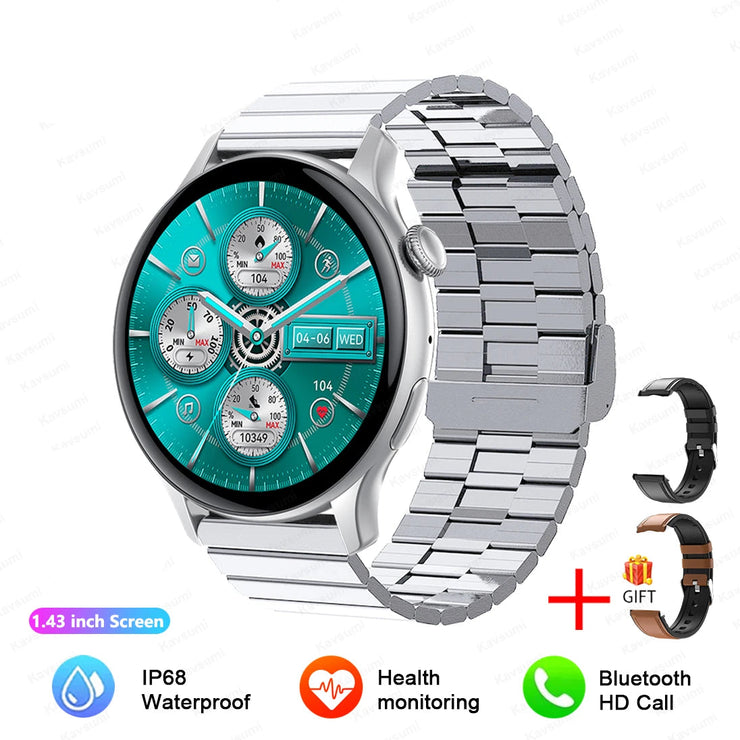 Women 466*466 Screen GPS Track Sport Watches