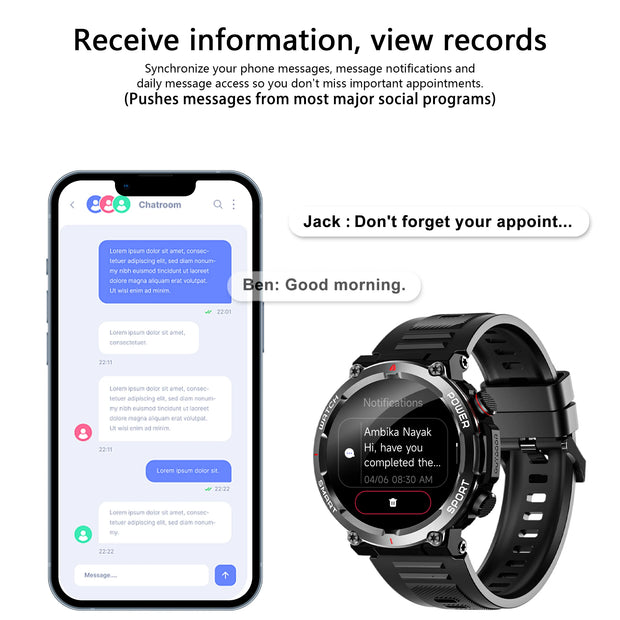 New Waterproof Smart Watch