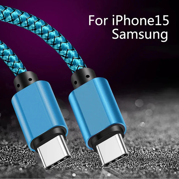 60W Type C to Type C Expansion Link Cable Fast Charging