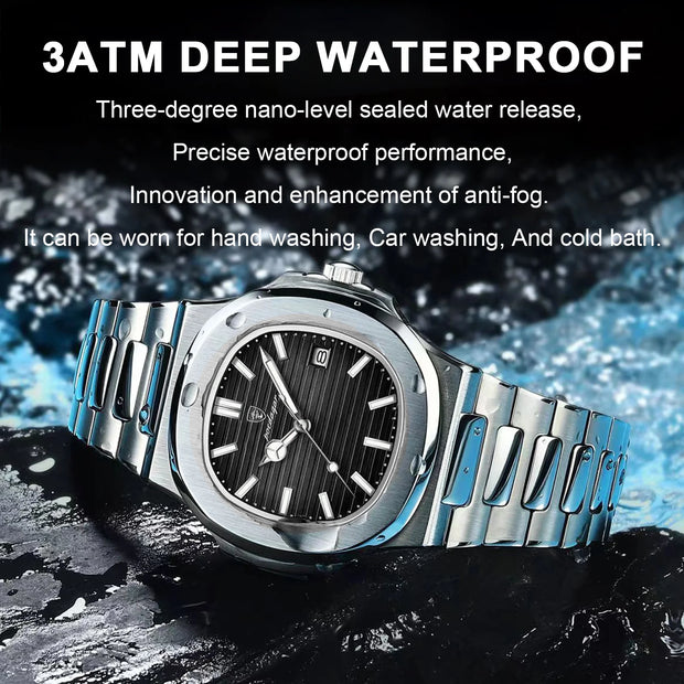 Man Sports Waterproof Luminous Wristwatch