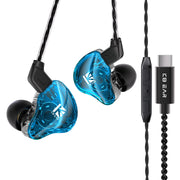KBEAR KS1 Type-C In Ear Monitor Earphone