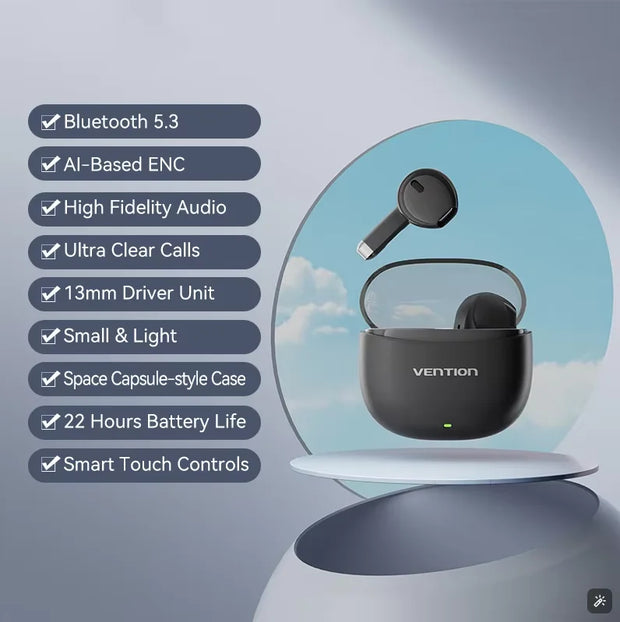 New Bluetooth 5.3 Wireless Earphones