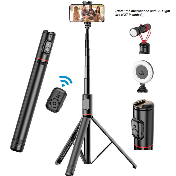 New Portable 72 Inch Selfie Stick Tripod