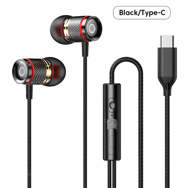 New Wired Headset USB C Gamer Headphones