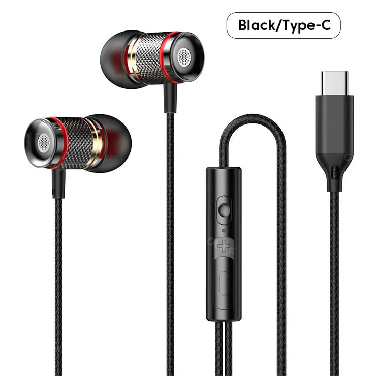 New Wired Headset USB C Gamer Headphones