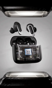 2025 high-quality V8 wireless Bluetooth earphones with ANC noise reduction and built-in microphone, waterproof earplugs