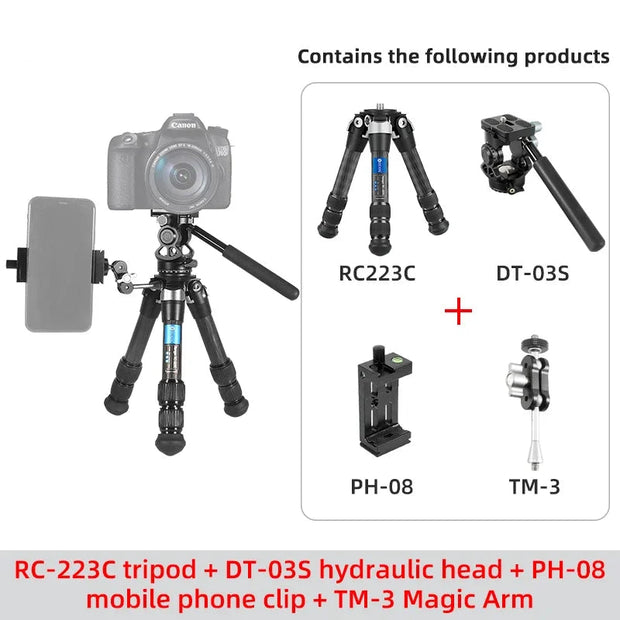 New Mini Carbon Fiber Tripod
