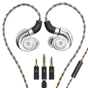 10mm Dual Magnetic Circuit DLC Dynamic Driver Headphones